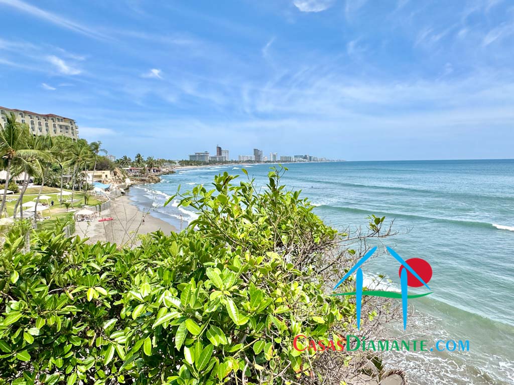 Real Diamante Del Mar Casa Palapas - Terraza con acceso directo a la playa 8